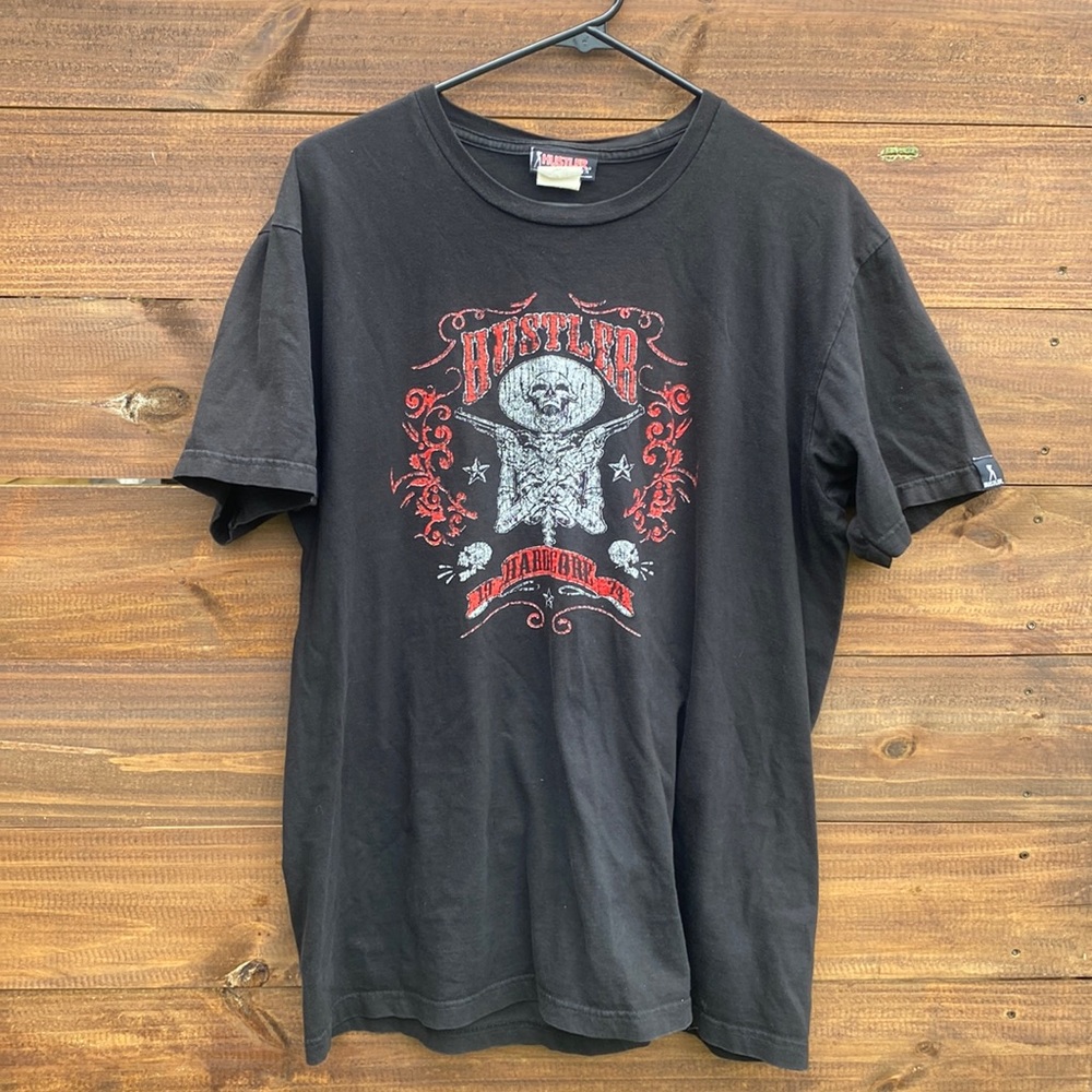 Hustler Hardcore T-Shirt Black Large